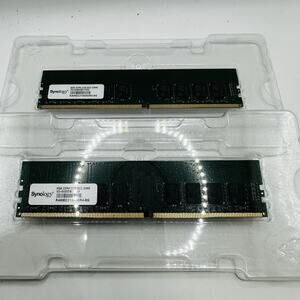 SYNOLOGY 16GB (8GB X 2) 2133 ECC DIMM 8GB Lot Of 2 Memory RAM (New)